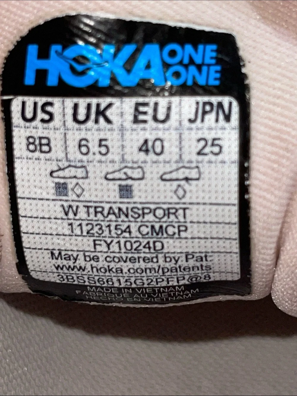 Hoka lightweight design